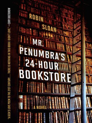 cover image of Mr. Penumbra's 24-Hour Bookstore